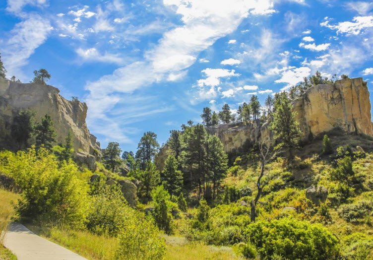 Pirogue Island State Park, Montana, USA